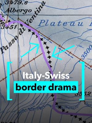 The melting glaciers are forcing Italy and Switzerland to redraw their borders, and to sort out which country a popular mountain refuge is actually in. #italy #switzerland #border #glacier #alps#PlanetA  Reporter @misteraceedee