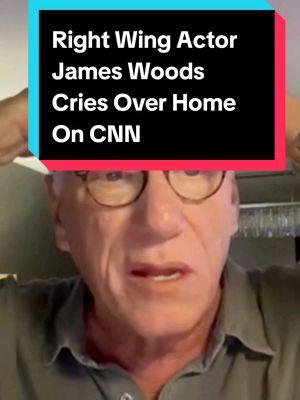 Palisades Fire victim right wing Hollywood actor James Woods broke down in tears on CNN about losing his home and all of his possessions in the Palisades Fire. Many social media users quickly found James Woods tweets about wiping out everything in Gaza. #jameswoods #palisadesfire #cnn #pacificpalisades 