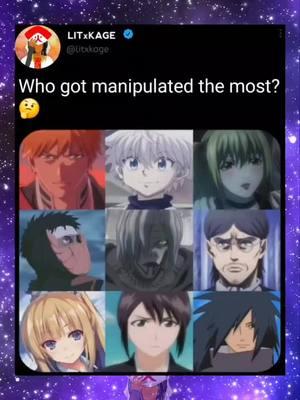 Who got manipulated the most?🤔 #animeedit #animeedits #animememes #animememe #animelife #animefanart #animekawaii #animefreak #animelovers #animeartist #animestyle #animeamv #animeislife #animeboys #animecute #animesketch #loveanime #animeforlife #animefans #animecosplay