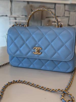 Something blue 🩵🦋 #preownedluxury #handbagtiktok #luxuryhandbags #designerhandbags #luxurylifestyle 