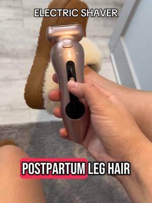 Shave it for later 🪒  #postpartum #shaving #electricshaver #fyp #electricshaverforwomen 