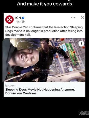 Inevitable but still upsetting… #videogames #donnieyen #sleepingdogs #gaming #m#martialartsmoviesf#filmtokm#movietokf#filmm#moviesp#physicalmediab#blurayb#bluraycollectionm#moviecollectionp#physicalmediacollectorphysicalmediaforever