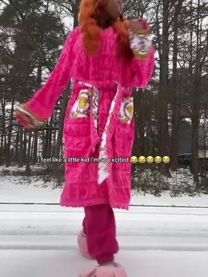 like no way it actually snowed in the A #fyp #thepinkgalleryy #viral #real #snowingeorgia 