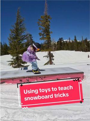 One of the most effective ways to teach kids snowboard tricks we have ever seen #snowboarding #teaching @Snowboard Trainers 