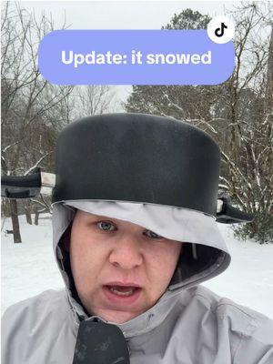 Update… it’s snowing #fyp #foryoupage #snowstorm #weather #coldweather #rileyreports