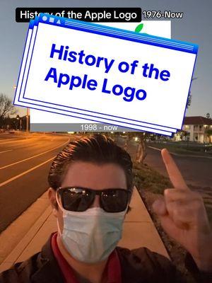 History of the Apple Logo #history #apple #logo #fyp #socalmasker 