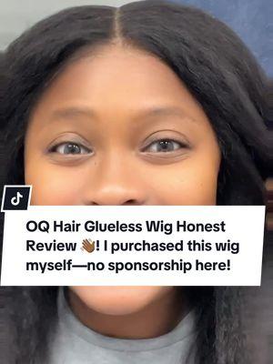 OQ Hair Glueless Wig Honest Review 👋🏾! I bought this wig myself—no paid influencer here! They weren’t lying; I’m absolutely obsessed! 😭😭 Jessica Kinky Straight is 26 inches of pure fabulousness, ready to take on the world 🌎. Pre-bleached, pre-cut, HD lace, plus freebies and free shipping? Yes, please! 🎁📦 @OQ HAIR COLLECTION  #OQHair   #GluelessWig   #WigReview   #26Inches   #HDLace   #PreBleached   #HairGoals   #WigLife   #HairExtensions   #WigStyling   #NaturalLook   #BeautyCommunity   #WigAddict   #HairInspo   #FreeShipping