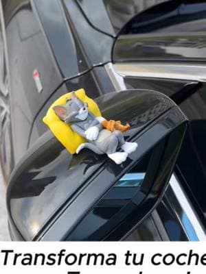 ¡Transforma tu coche con Tom y Jerry! #carornaments #cartoonstyle #cargoodthing #caraccessories #carsoftiktok