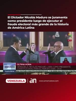 El Dictador Nicolás Maduro se juramenta como presidente luego de ejecutar el fraude electoral más grande de la historia de América Latina 📲 sintonízanos en vivo⁣⁠⁣⁠⁣⁠⁣⁠⁣⁠⁣⁠⁣⁠⁣⁠⁣⁠⁣⁠⁣⁠⁣⁠⁣⁠⁣⁠⁠⁣⁠⁣⁠⁣⁠⁣⁠⁣⁠⁣⁠⁣⁠⁣⁠⁣⁠⁣⁠⁣⁠⁣⁠⁣⁠⁣⁠⁣⁠⁣⁠⁣⁣⁠⁣⁠⁣⁠⁣⁣⁠⁣⁣⁠⁣⁣⁣⁣⁠⁣⁠⁣⁣ todos los días descargando nuestra app móvil o a través de nuestra página web desde nuestro link en bio⁣⁣⁣⁣ ⁣⁠⁣⁠⁣⁠⁣⁠⁣⁠⁣⁠⁣⁠⁣⁠⁣⁠⁣⁠⁠⁣⁠⁣⁠⁣⁠⁣⁠⁣⁠⁣⁠⁣⁠⁣⁠⁣⁠⁣⁠⁣⁠⁣⁠⁣⁠⁣⁠⁣⁠⁣⁠⁣⁣⁠⁣⁠⁣⁠⁣⁣⁠⁣⁣⁠⁣⁣⁣⁣⁠⁣⁠⁣⁣ ⁣⁣⁠⁣⁣⁠⁣⁣⁣⁣⁣⁣ #Americanoticias #Americaradiomiami1260 #americateve41 #dictadura #maduro #venezuela #fraude