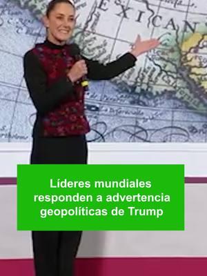 De Claudia Sheinbaum, en México, a Olaf Scholz, en Alemania: esta es la reacción de algunos líderes globales a las advertencias geopolíticas que el presidente electo de EE.UU., Donald Trump, ha lanzado en los últimos días. Más noticias en https://BloombergLinea.com #DonaldTrump #Trump #ClaudiaSheinbaum #GolfoDeMéxico #Groenlandia #Alemania #Europa #Dinamarca #Geopolítica #Noticias #Mundo #Internacional