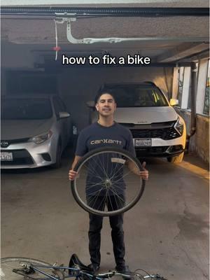 Follow for more amazing tips and tricks #guyswhoride #howto #bianchi #fix #bike #sandiego #biketire #garagegoals #repairshop 