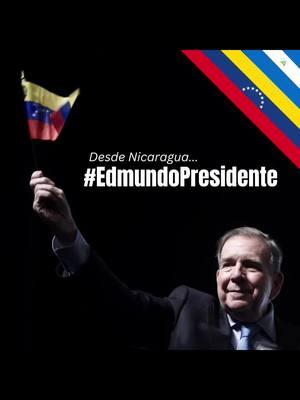 #edmundogonzalezpresidente #edmundopresidente🇻🇪🇻🇪 #abajolasdictaduras #edmundogonzalezurrutia #edmundopresidente🇻🇪 #venezuelanoestasola #desdenicaragua🇳🇮paraelmundo @ALTO NIVEL TV @Ronmel Lopez @May lap @MD19 @Hugo Torres @Edmundo González Urrutia @María Corina Machado 