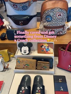 Been looking at this @Disney Style x @Coach collection for awhile🤭✨ I’m obsessed!!! #disney #disneystyle #disneysprings #disneyxcoach #disneycoachcollection #disneybag #disneyoutfits #disneyinspo #disneyshopping #disneycollab #minimaldisneystyle #disneyfyp 