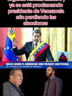 #nicolasmaduro #maduro #presidente #venezuela #venezuela🇻🇪 #edmundogonzalezurrutia #edmundogonzalez #mariacorina #mariacorinapresidente #dictadura #caracas #caracasvenezuela #fyp #ultimahora #urgente #noticia #noticiastiktok #Viral #viralvideo #videotiktok #usa🇺🇸 #venezolanos #fy #paratii 