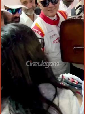 AK after the track! #AjithkumarRacing #ajithkumar #vidaamuyarchi #goodbadugly