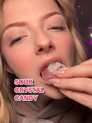 SOUR SILKY GEMS✨💖 #crystalcandy #asmr #sour #silkygem #food 