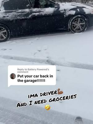 Replying to @Battery Powered #snowstorm #atlanta #gwinnett #snowedin #justjokes Video credit to @CJ 