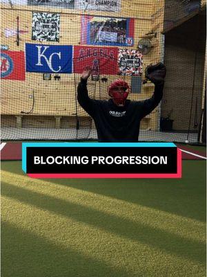 Blocking Progression ✅ Working on blocking from all the different stances I use In game ⚾️🦈  #baseball #catcher #baseballcatcher #catcherslife #baseballlife #catchers #baseballszn 