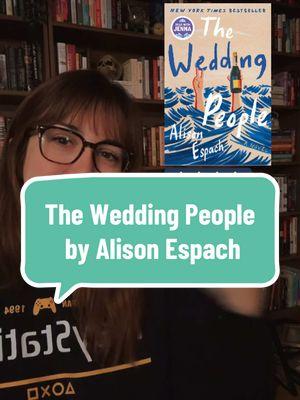 Delightfully fun for a morbid topic, but overproduced, unrealistic dialogue threw me out of it, along with possibly 100 pages extra in there that could’ve been condensed…but would recommend, especially for book clubs. 🍾 #bookclub #readingwithjenna #theweddingpeople #BookTok #bookreview #review #bookish #litfic #literary 