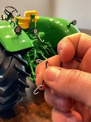 I Hand Made Modifications For My John Deere 5020! #johndeere #tractor #toy #tire #new #buchdup #deere @Prairie State Tractor @Ertl @Andy Pasztor aka Andyclean