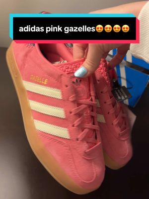 I can’t WAIT to style these🥹 #pinkadidas #gazelles #adidasgazelle #pink #girly 