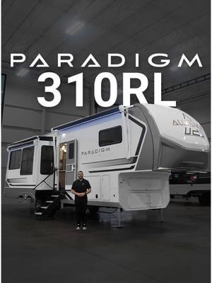 Adventure awaits with the Paradigm 310RL! 🚐✨ Just under 35' and weighing in at 13,000 lbs dry, this luxury fifth wheel is packed with features to make every journey unforgettable. ✔️ Curt Helix Pin Box for smooth towing ✔️ TCS (Touring Cooling System) for ultimate comfort ✔️ Spacious kitchen with an 18 cu. ft. fridge, pantry, and island ✔️ Cozy living room with 2 sofas, a pull-out bed, and hidden storage ✔️ King-size bedroom with washer/dryer prep ✔️ Luxurious bathroom with a porcelain toilet and 1-piece shower Ready to hit the road in style? 🛤️ Let the Paradigm 310RL be your home away from home. 🏕️  #AllianceRV #JointheAlliance #Paradigm #LuxuryLiving #AdventureAwaits