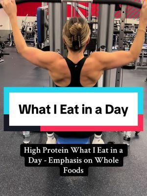 What I eat in a day to get back on track post 2 week vacation 💪🏻🧀🍟 High protein focused meals with an emphasis on whole foods over processed foods #wholefoodsdiet #processedfoood #realisticwhatieatinaday #realisticfulldayofeating #easyhealthyrecipes #easyhealthydinner #easyhealthylunch #easyhealthybreakfast 