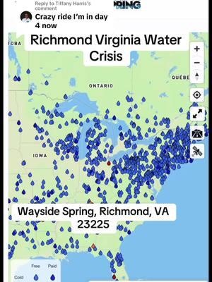 Replying to @Tiffany Harris this spring is free hopefully it’s not to far out the way.. hopefully it will help someone. #cleanwater #springwater #richmondva #2025