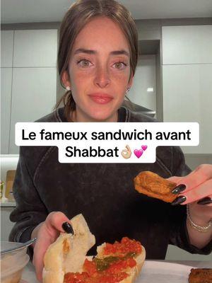 Incroyable vraiment💕 #shabbat #shabbatshalom #sandwich #boulette #tunisienne #jewishtiktok #jewishgirl #jewishcheck #kosherfood #fridayvibes 