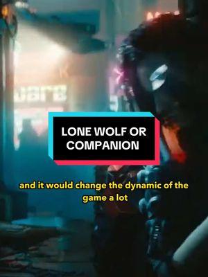 Lone wolf or companion for CYBERPUNK ORION? #games #videogames #videogame #gaming #game #cyberpunk2077 #cyberpunk #cyberpunkedgerunners #phantomliberty #cyberpunk2077gameplay 