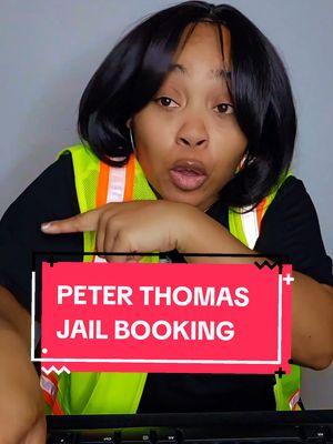 PETER THOMAS JAIL BOOKING  #jailbooking #audreytwenty47 #comedyvideo #explorepage✨ 