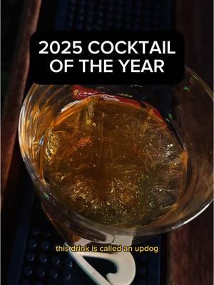 A drink that represents how 2025 will be! #cocktails #howto #alcoholmemes 