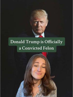 Can’t wait for the next 4 years! SOS 😭😩😭😩😭😩😭😩😭😩😭 Donald Trump is officially a convicted felon after getting an unconventional discharge. No jail time. Nothing.  #donaldtrump #kamalaharris #convictedfelon #felon #hearing #judge #news #popculture #democrat #politics  