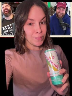 Can’t beat it! #accelerator #active #energy #energydrink #newheightspodcast #newheights #jasonkelce #traviskelce #energized #greenscreen  