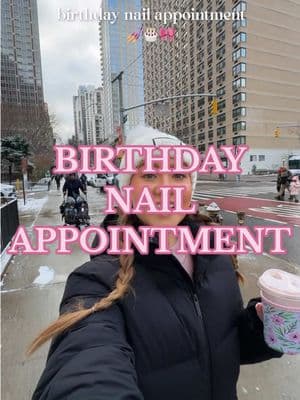 BIRTHDAY GIRL NAILS!!!💞🎀💅🏼 love how they turned out😚 #nailapt #nailvlog #birthdaynails #birthdayvlog #nailart #pinknails #pinkchromenails #nycnails #nycnailsalon 