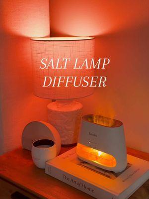 Perfect bedroom addition ✨ #tiktokshopfinds #TikTokShop #bedroomfinds #bedroomdecor #saltlamp #nightstand #nightstanddecor #diffuser #essentialoildiffuser #homedecor 