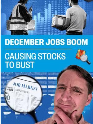 December Jobs Report Just Out- This doesn’t look good for The Fed.   To be clear, I’m not playing Monday morning QB here… I stated before the Fed cut in December that they SHOULD NOT- and they did.   Inflation is a peskier problem than they had expected- CLEARLY.   GET READY FOR RATES CUTS TO COME TO A SCREECHING HALT.   #thefed #rates #interestrates #economics #economy #finance #jeromepowell #politics #powell 