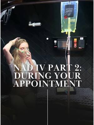 Replying to @Hana Marie  NAD IV part 2 @Arete Wellness  So what does NAD feel like?  To me it feels like “heaviness”. There’s a pressure that you feel in different parts of the body and if I leave my IV wide open sometimes it’ll make my heart race, which is why I do it a little slower. This has gotten easier with time, the first couple times I did NAD IV I definitely felt it the most, and now it’s more tolerable.  How long is my infusion? Depends on if I let me IV be wide open! Anywhere from a little over an hour to 3 hours depending. And keep in mind I always either do a wellness or beauty IV with it +\- a hyperbaric oxygen treatment to knock a couple things out at once.  How much do I do? I’ve been consistently doing 250 mg, once a week. I won’t maintain this long term, but I want to do a couple solid months of that frequency for a loading dose, then I may do it once or twice a month. I’ve had people message me and say they did 1000mg and that they REALLY felt the effects, I personally prefer to do smaller amounts and just do it more frequently, so that I’m still getting 1000mg per month.  Pro tip: if you struggle with the effects of NAD infusion, do it during a hyperbaric oxygen chamber appointment. Let me know what other questions you have either about the IV experience or the science behind it!  #nad #longevitylifestyle #longevity #regenerative #aestheticnurse #nurseinjector #aestheticinjector #antiaging #antiagingtreatment #antiagingtips 