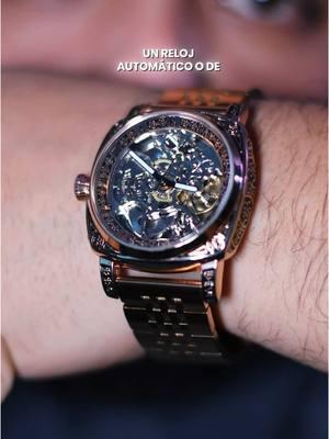 Reloj automático para hombre #relojelegante #relojelegantemoda #relojdemoda #relojes #relojdelujo #relojhombre #watch #automaticwatch 