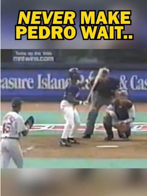 Rule #1: Never Make Pedro Wait. #pitching #pitchingninja #MLB