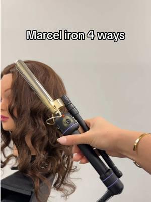 FOLLOW ME ON YOUTUBE 💕✨ #marcel #curlingiron #hair #curls #lucyseitz #hairsalon #hairtips #wand #hottools 