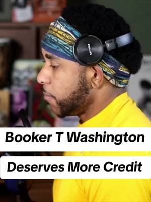 Booker T Washington believed that black people should focus on being self sufficient, building and growing our own  #bookert #bookertwashington #africanamericanhistory #blackleaders #HBCU 