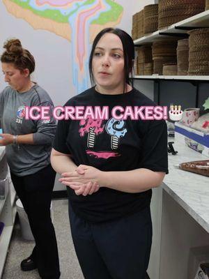 Save this video next time you need an ice cream cake!! 🎂 #moderncone #icecreamstore #icecreamshop #icecreambusiness #michiganicecream #icecreamcake 