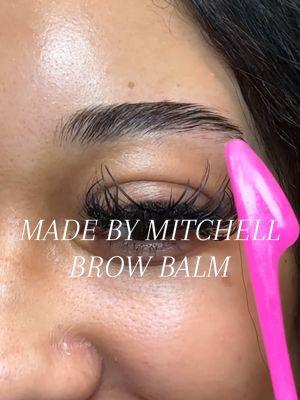 *HONEST REVIEW* Made by Mitchell brow balm #madebymitchell #browbalm #browgel #browwax #browglue #eyebrowtutorial #creatorsearchinsights 