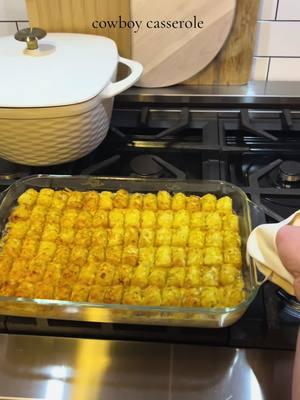 🤠🤠🤠 #EasyRecipes #quickmeals #cowboybebop #cowboylife #weeknightdinner #quickdinner #easydinner #tatertots #tatertotcasserole #cowboycasserole 