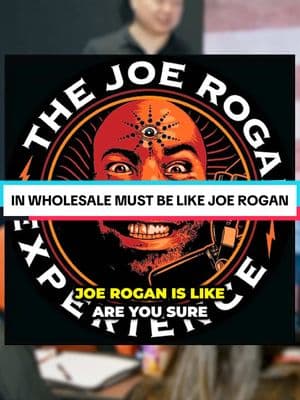 In Wholesale You Must Be Like Joe Rogan If you want to get better at Sales DM me SALES #sales #salesteam #salescourse #salestraining #salesteam #salescall #realestate #wholesalerealestate