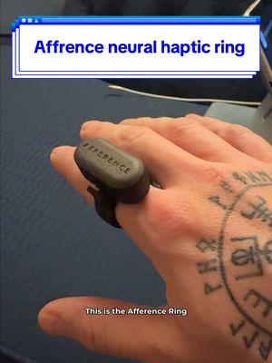 The Affrence Ring (backed by Samsung) is a neural haptic ring that uses a weak electrical current to simulate the feel and pressure of interacting of digital objects as though they’re in the real world. Spatial computing has been missing this tactile element, so although this is only a concept for now, it’s a glimpse at more mature XR experiences. #spatialcomputing #mixedreality #hapticfeedback #hapticcontrols #smartring #virtualreality #gaming #xrheadset #vrheadset #vrgloves #amazingtech #futuretech #techtok #technews #tomsguide 