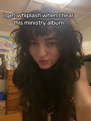 That moment when Al called this album a sonic 🚫👶. Also iconic British impersonation lmao #🦭 #OOTD #fypシ #newwave #synthpop #gothtiktok #ministry #alttiktok 