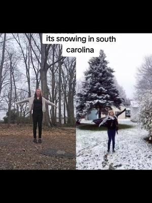 can you tell im from michigan lol i cant belive its finally snowed in south carolina finally #onthisday #duet #lovelylittlefam #cultofghouls #snow #finally #sc #southcarolina 