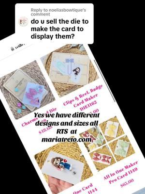 Replying to @noeliasbowtique #mariatreto #mariatretodiy #troqueles #diecut 